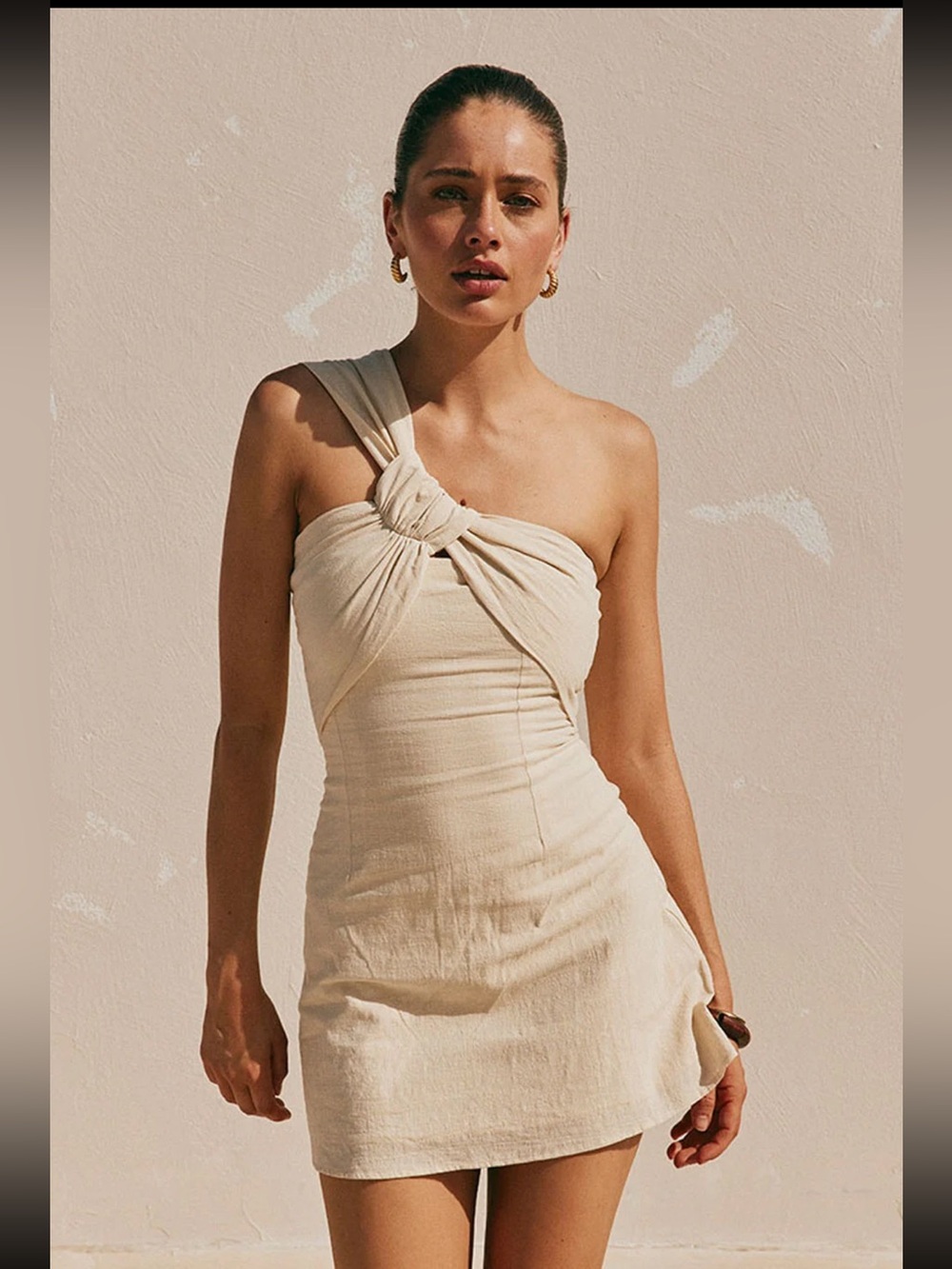 Dimmi Dress in Beige